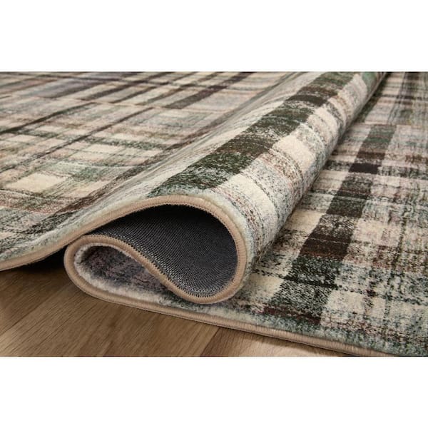 Flash Furniture Ventana Collection Southwest 2x3 Turquoise Area Rug -  Olefin Rug with Jute Backing - Hallway, Entryway, Bedroom, Living Room