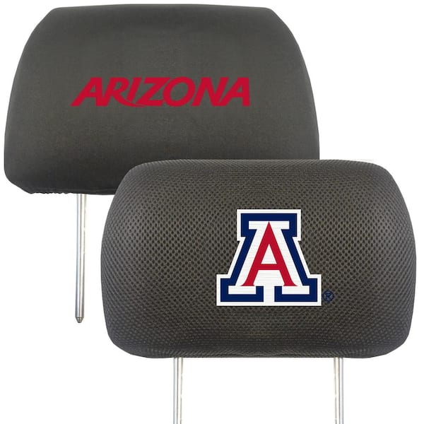 FANMATS NCAA University of Arizona Embroidered Head Rest Covers (2-Pack)