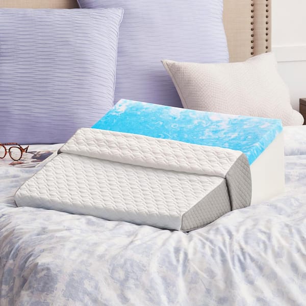 Sealy SealyChill Gel Firm Memory Foam Standard Wedge Pillow