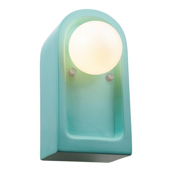 Justice Design Ambiance Collection 1-Light Reflecting Pool Wall Sconce