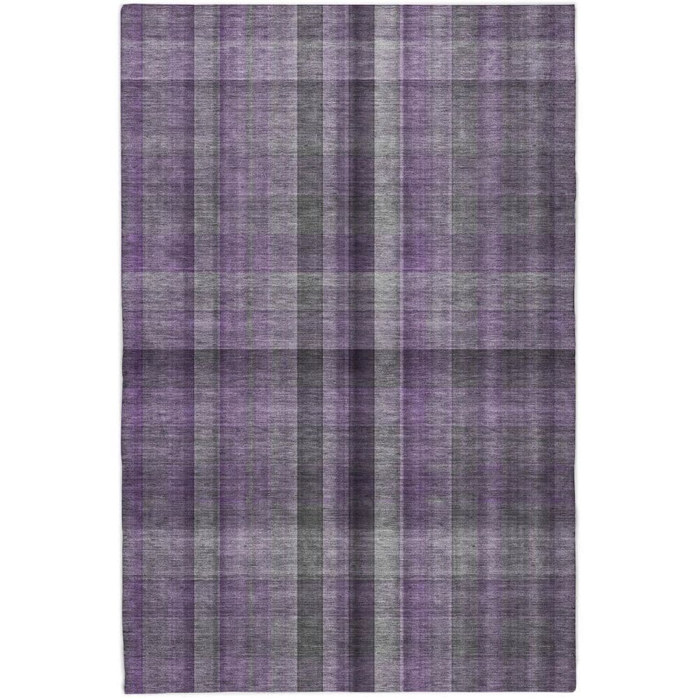 Dream Shag Premium Machine Washable Abstract ADS548 Purple 9 ft. x 12 ft. Area Rug price history on PriceWatchPro
