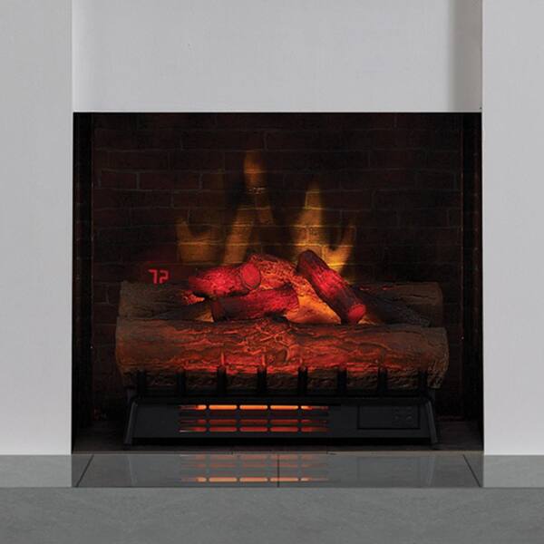 Classic Flame 21.3 in. Log Set with 3D Flame Effect and Infrared Quartz  Heater CFI055 - The Home Depot