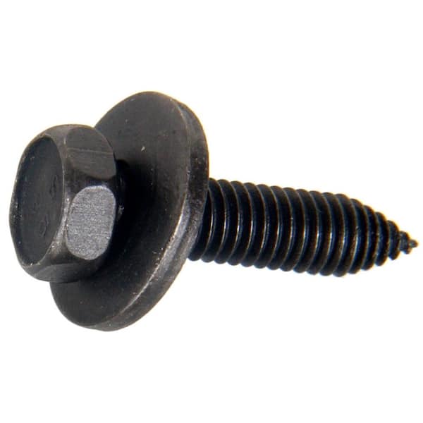 Hillman M6 x 1 in. Coarse Body Bolts with Washers (2-Pack)