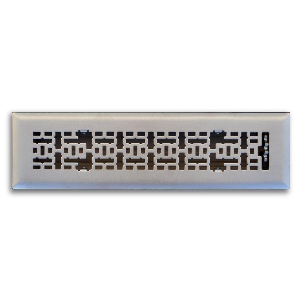 2 in. x 10 in. Modern Contempo Floor Diffuser, Satin Nickel price history on PriceWatchPro