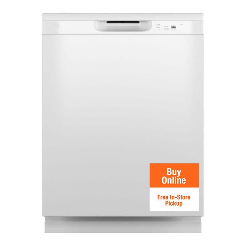 24 in. Built-In Tall Tub Front Control White Dishwasher with 60 dBA, ENERGY STAR