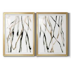 Runnel XI by Wexford Homes 2 Pieces Framed Abstract Paper Art Print 30.5 in. x 42.5 in. . .