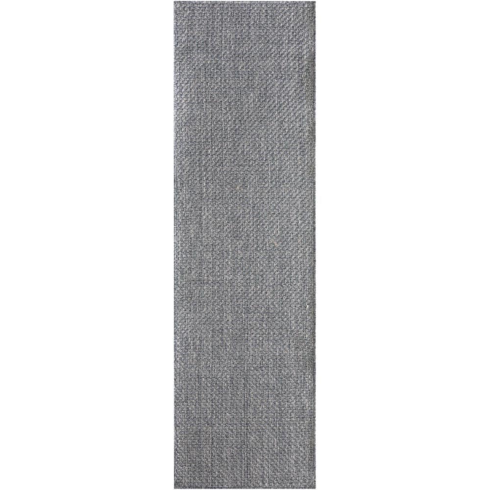 Tulum Denim 2 ft. x 8 ft. All-over design Contemporary Runner Area Rug price history on PriceWatchPro