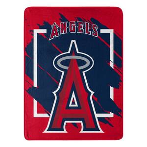 MLB Dimensional Angels Micro Raschel Multi-Color Throw