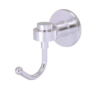 Continental Collection Wall-Mount Robe Hook in Satin Chrome