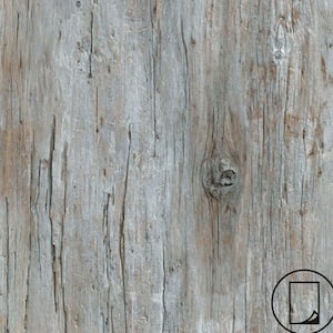 2 ft. x 4 ft. Laminate Sheet in Re-Cover Factory Antique Wood with Virtual Design SoftGrain Finish