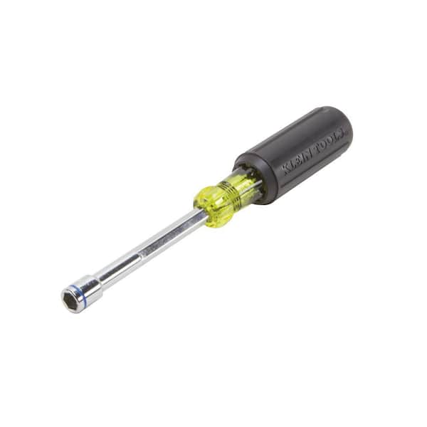 3/8 in. Heavy Duty Magnetic Tip Nut Driver with 4 in. Shaft- Cushion Grip Handle