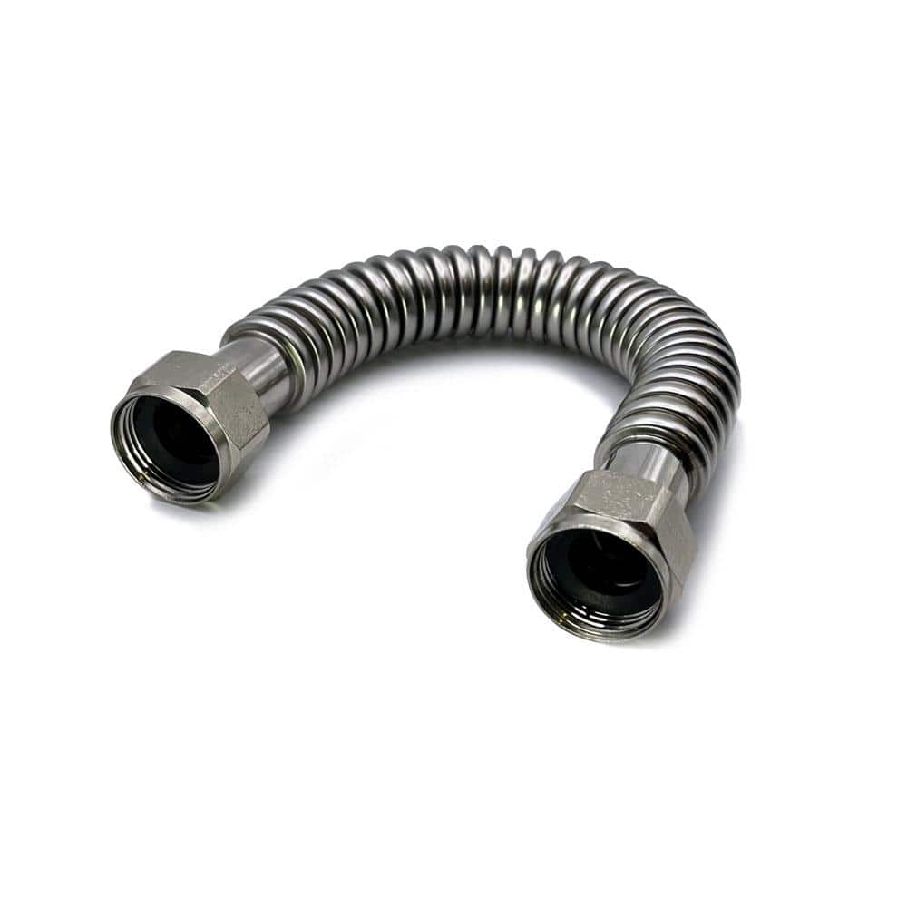 Everbilt 3/4 in. FIP x 3/4 in. FIP x 12 in. Stainless Steel