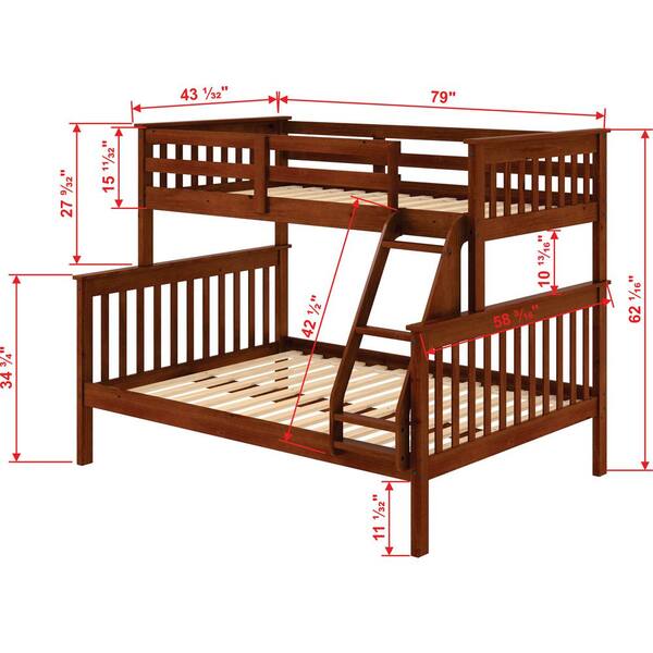 3 deck bed