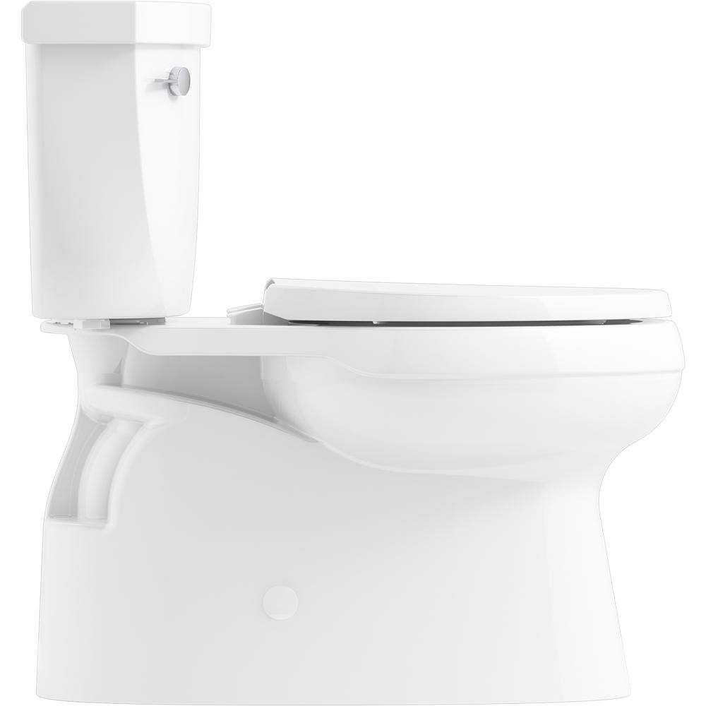 White High Efficiency Elongated Two-Piece Toilet