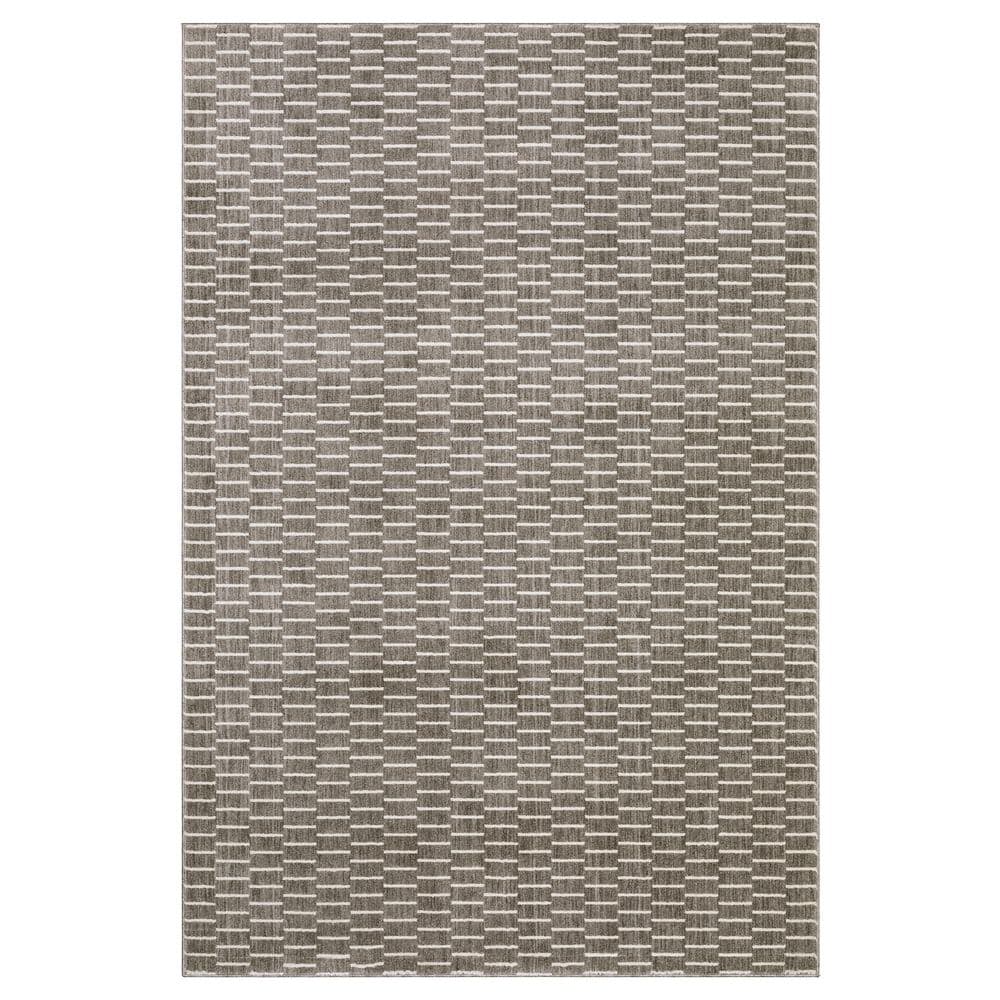 Osiris 7 ft. x 10 ft. Grey/Beige Geometric Area Rug price history on PriceWatchPro
