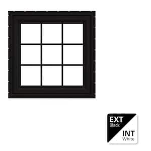 JELD-WEN 36 in. x 24 in. V-4500 Series Bronze Exterior/White
