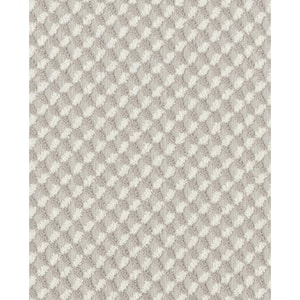 Genevieve Color Vanilla Beige - 39 oz. Nylon Pattern Installed Carpet