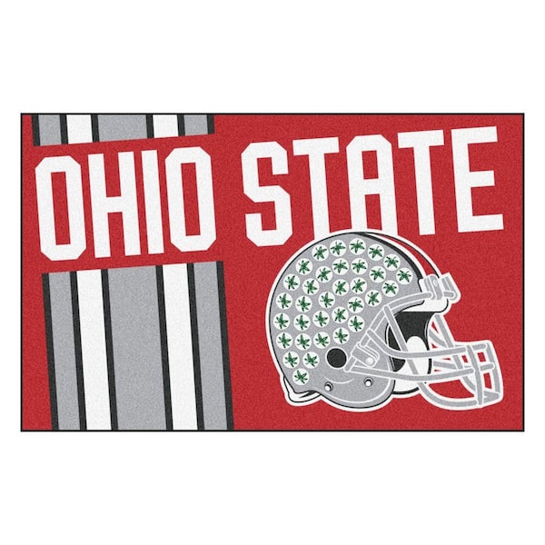 FANMATS NCAA Ohio State University Red 2 ft. x 3 ft. Area Rug 18768 ...