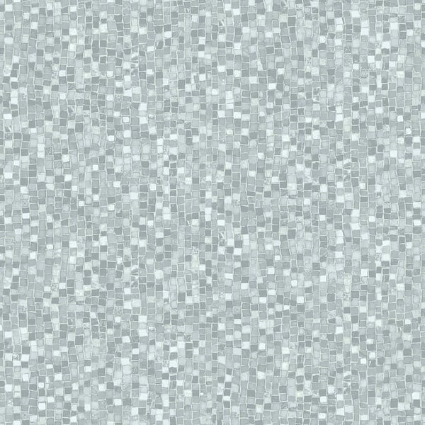 Advantage Ziggy Grey Stone Mosaic Wallpaper