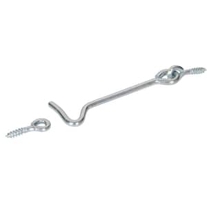 1 in. x 1/2 in. Gate Hook and Eyes in Zinc-Plated (100-Pack)