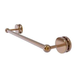 Prestige Skyline Collection 18 in. Shower Door Towel Bar in Brushed Bronze