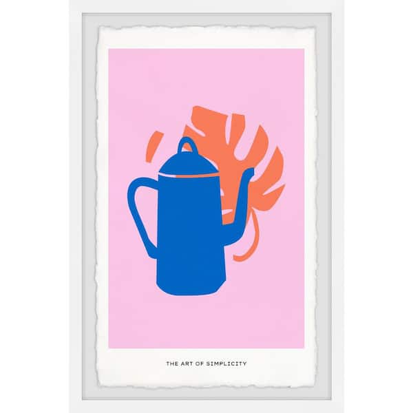 Unbranded "Gooseneck Kettle" by Marmont Hill Framed Home Art Print 45 in. x 30 in.