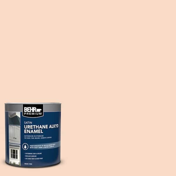 1 qt. #M210-2 Paper Heart Satin Enamel Urethane Alkyd Interior/Exterior Paint