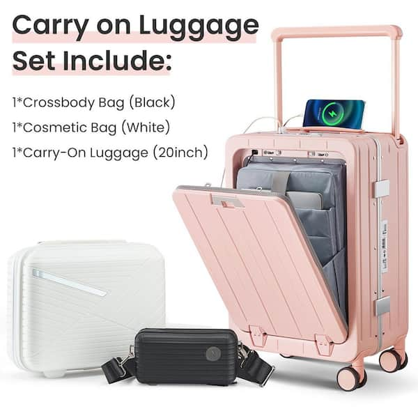 20 inch fashion suitcase size