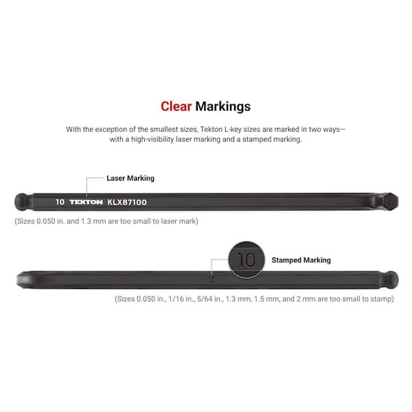 TEKTON T20 Star L-Key KLT22200 - The Home Depot