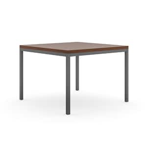 Merge 42 in. Brown Walnut Square Dining Table