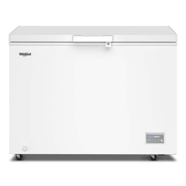 11 cu. ft. Manual Defrost Chest Freezer with 2 Storage Baskets in White Garage Ready