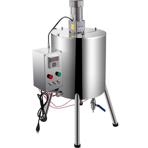 30 L/7.9 Gal. Heating Mixing Filling Machine, 35 W Lipstick Filler with Stirrer, Stainless Steel