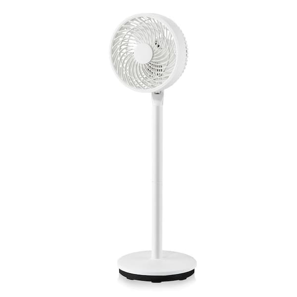 Adjustable-Heights 32 in. Oscillating Pedestal Fan Portable Floor Fan with 3-Speeds