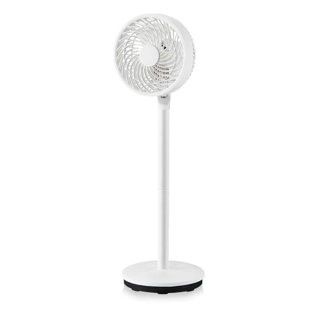 Costway Adjustable-Heights 32 in. Oscillating Pedestal Fan Portable Floor Fan with 3-Speeds