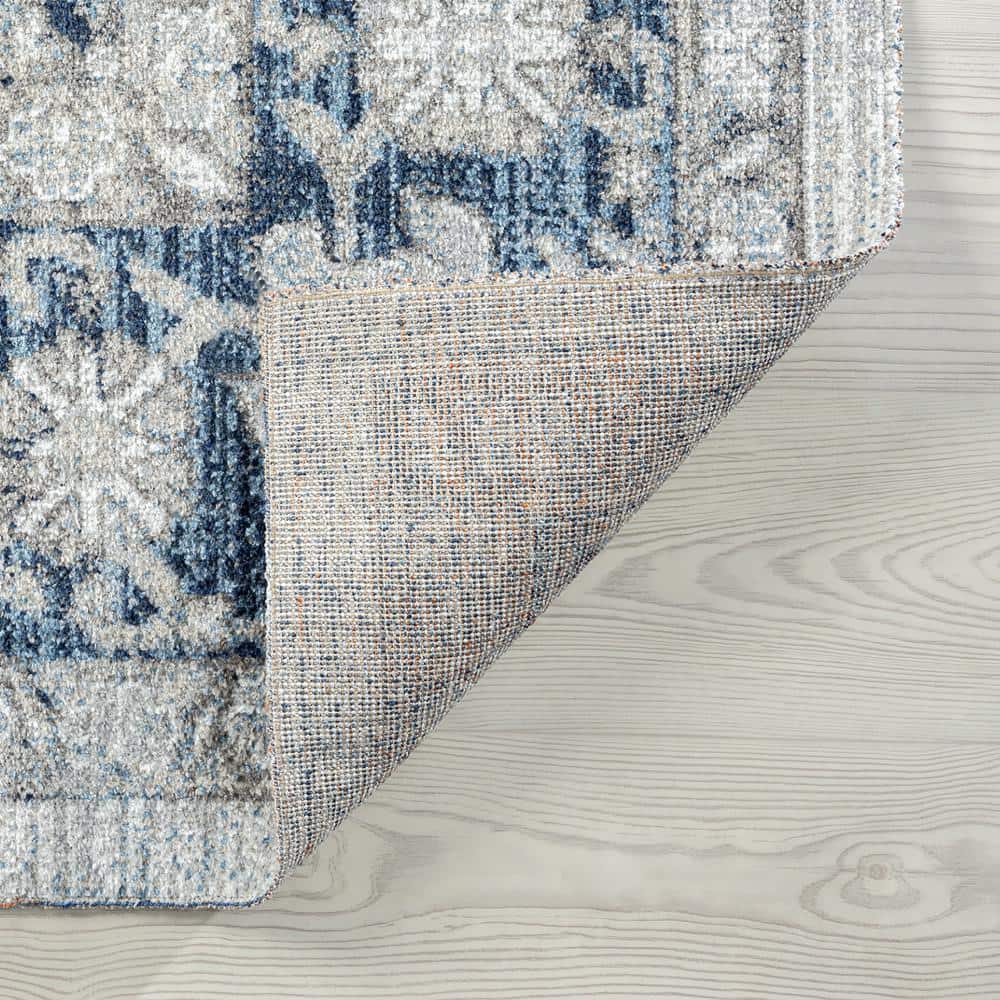Palazzo 5' x 8' Gray Synthetic Modern Rectangular Rug