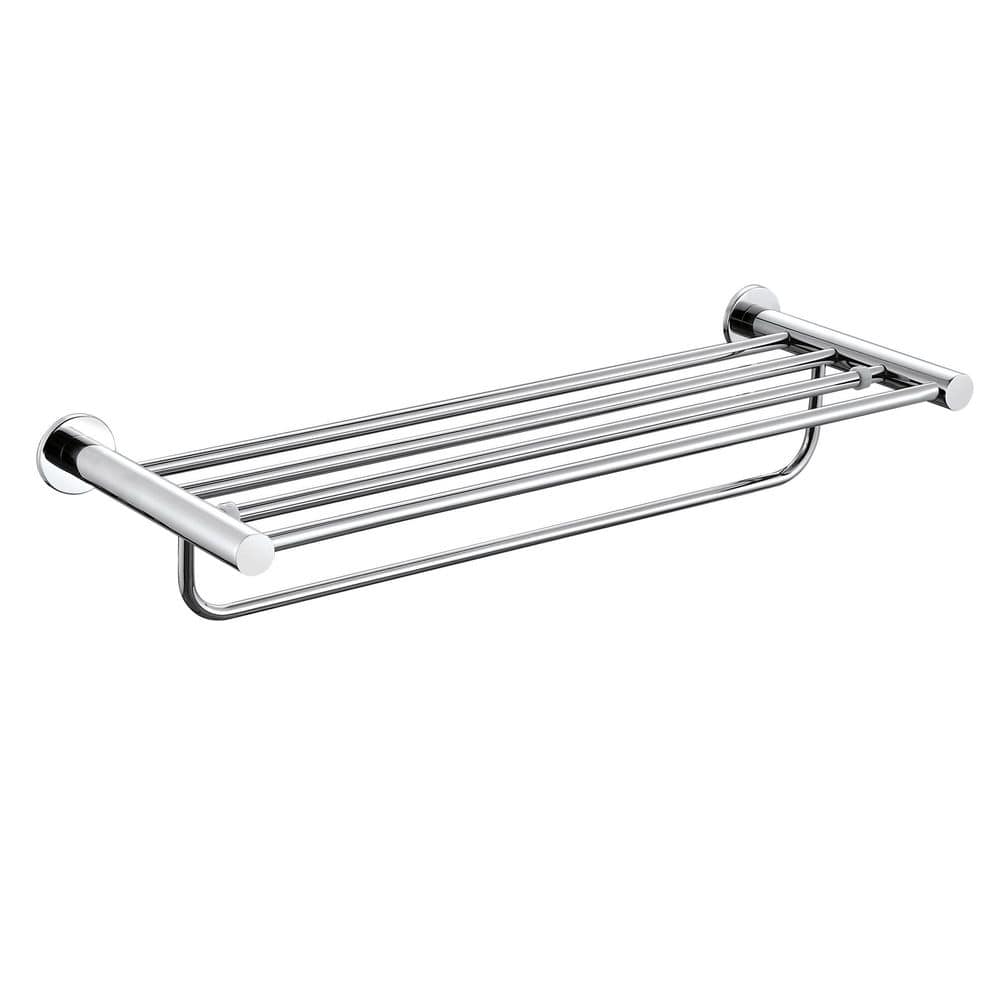 Stainless Steel 5-Towel Holders Wall Mounted 24 in. Towel Rack in Polished Chrome price history on PriceWatchPro