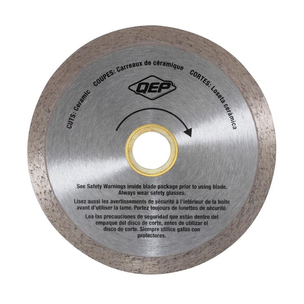 4 in. Diamond Blade for Wet or Dry Tile Saws for Ceramic Tile