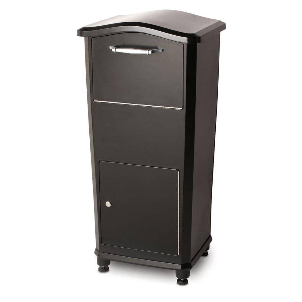 Architectural Mailboxes Elephantrunk Black, Extra Large, Aluminum