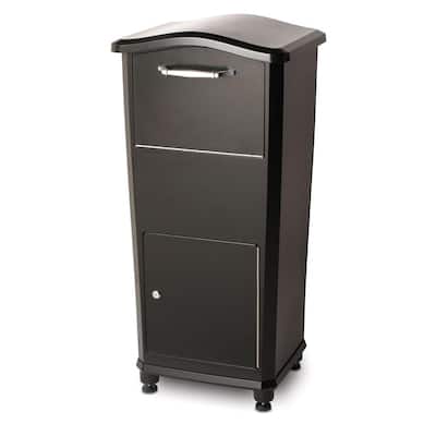 Elephantrunk Black, Extra Large, Aluminum, Locking, Parcel Drop
