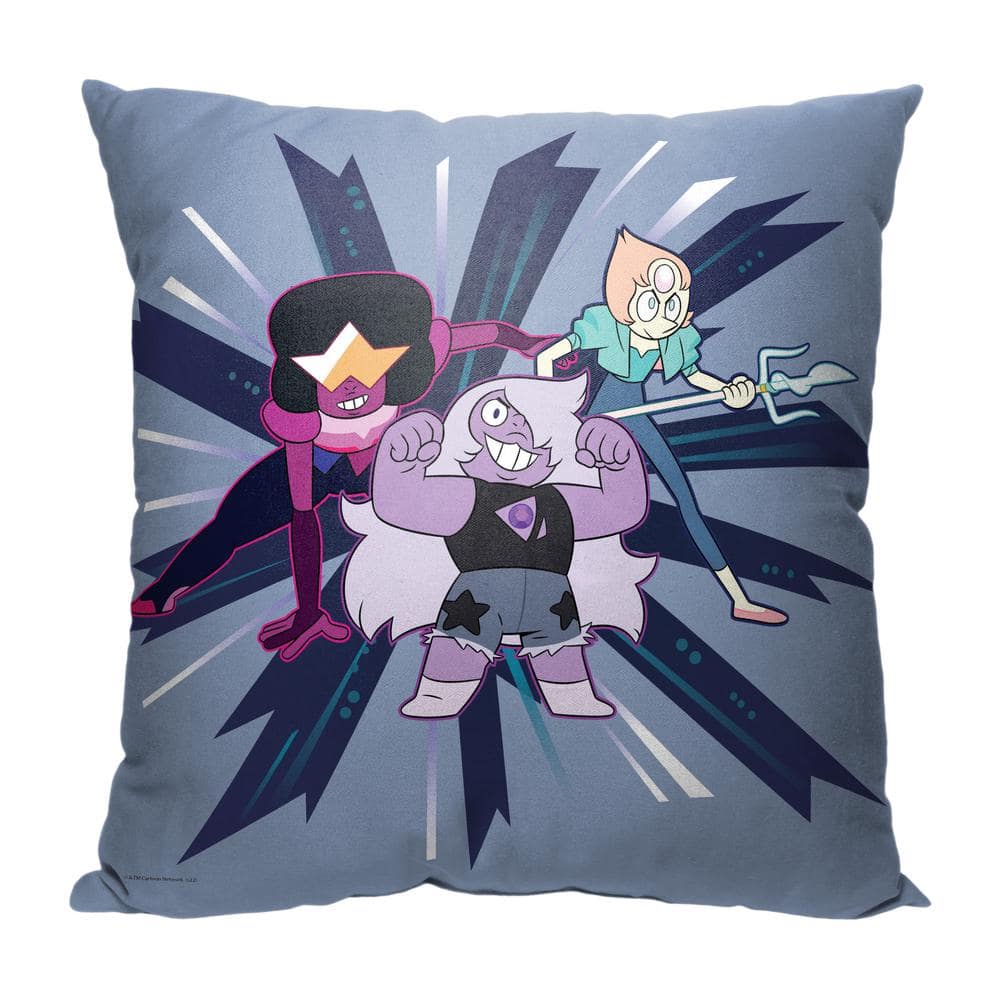 THE NORTHWEST GROUP Cn Steven Universe New And Improved Crystal Gems  Multi-Colored Throw Pillow 1STU695000003OOF - The Home Depot