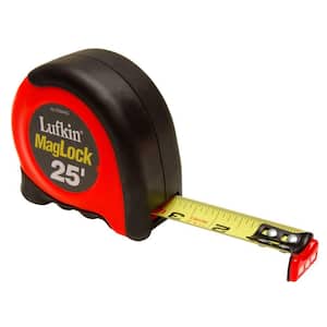 700 Series 1 in. x 26 ft. Magnetic SAE/Metric Yellow Clad Tape Measure