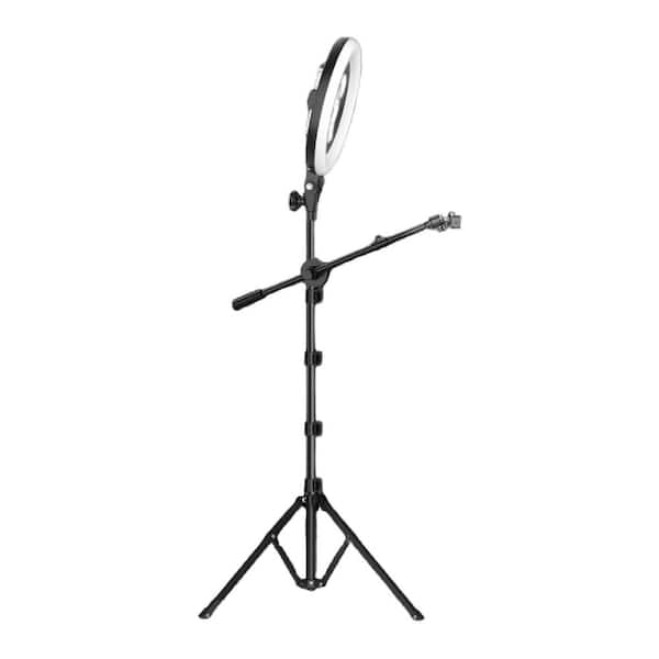 OBJLGEV Selfie Ring Light with Stand, Adjustable Tripod 10.5 Ring Light with Remote, Ideal for Record, Live Stream, 3 Color Mode