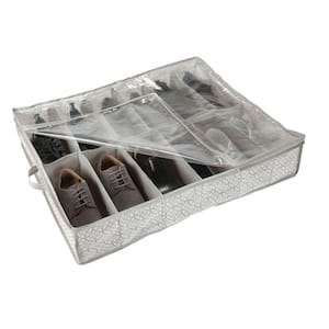  Simplify Small Vinto Storage Box, Click Tight Lid, Dimensions: 9.76 x 6.69 x 4.84, Stackable, Home Organization, 2  Handles