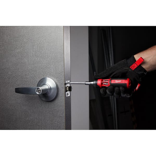 Milwaukee - 9-in-1 Square Drive Ratcheting Multi-Bit Screwdriver