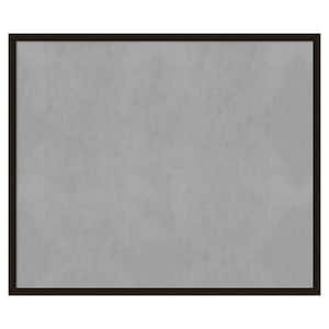 Espresso Brown 50 in. x 42 in. Framed Magnetic Board