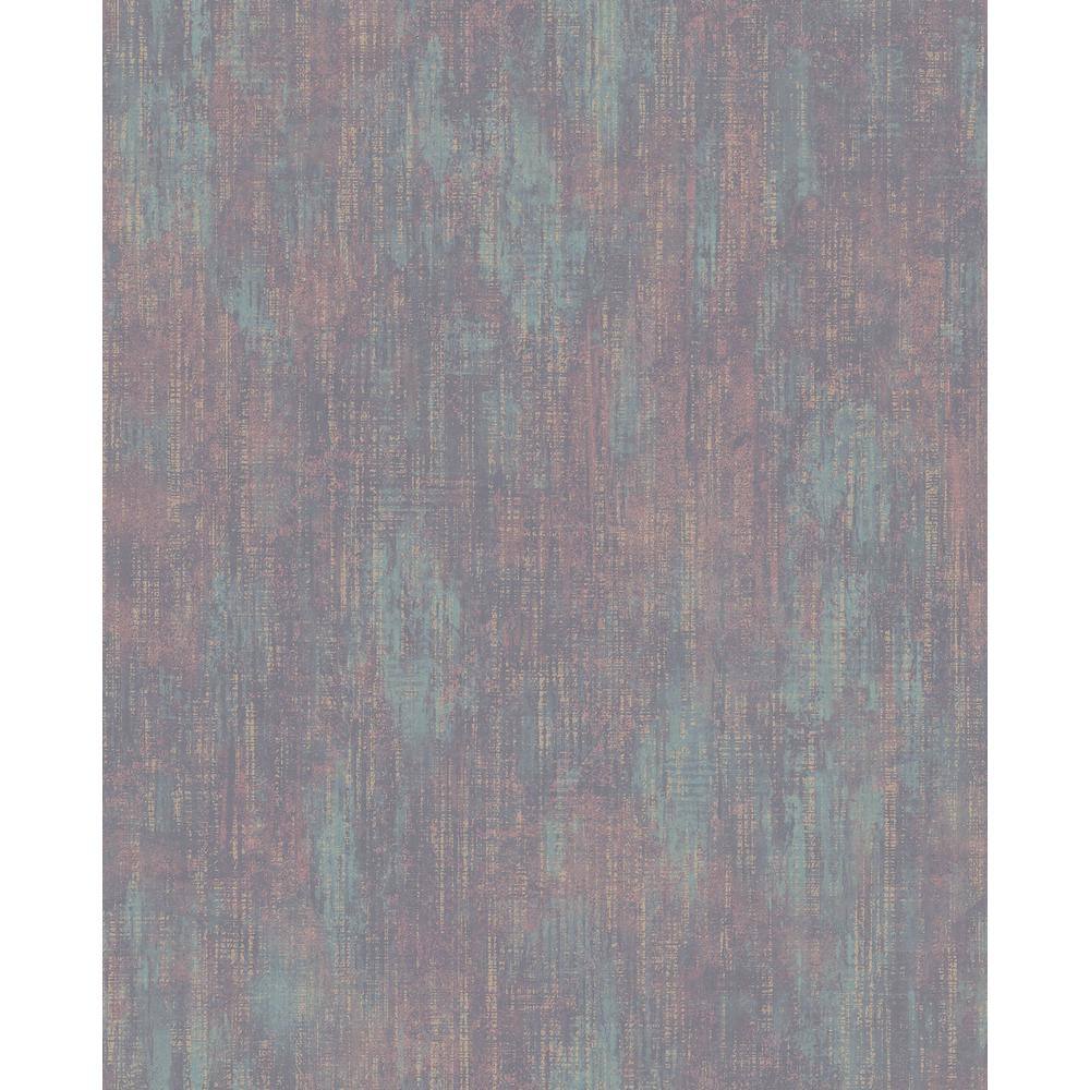 Altira Teal Texture Vinyl Peelable Wallpaper (Covers 56.4 sq. ft.)