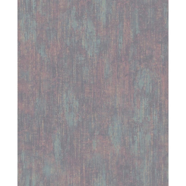 Advantage Altira Teal Texture Vinyl Peelable Wallpaper (Covers 56.4 sq. ft.)