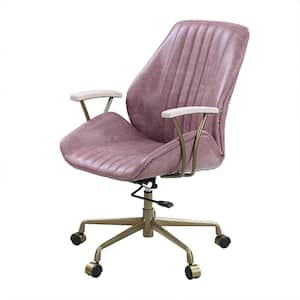 Hamilton Pink Top Grain Leather Office Chairs
