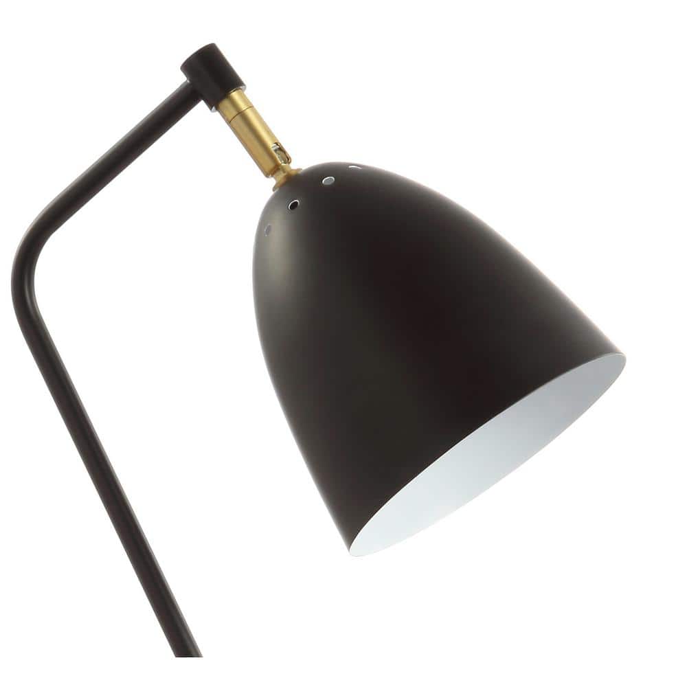 Adjustable Black and Gold Arc Task Table Lamp
