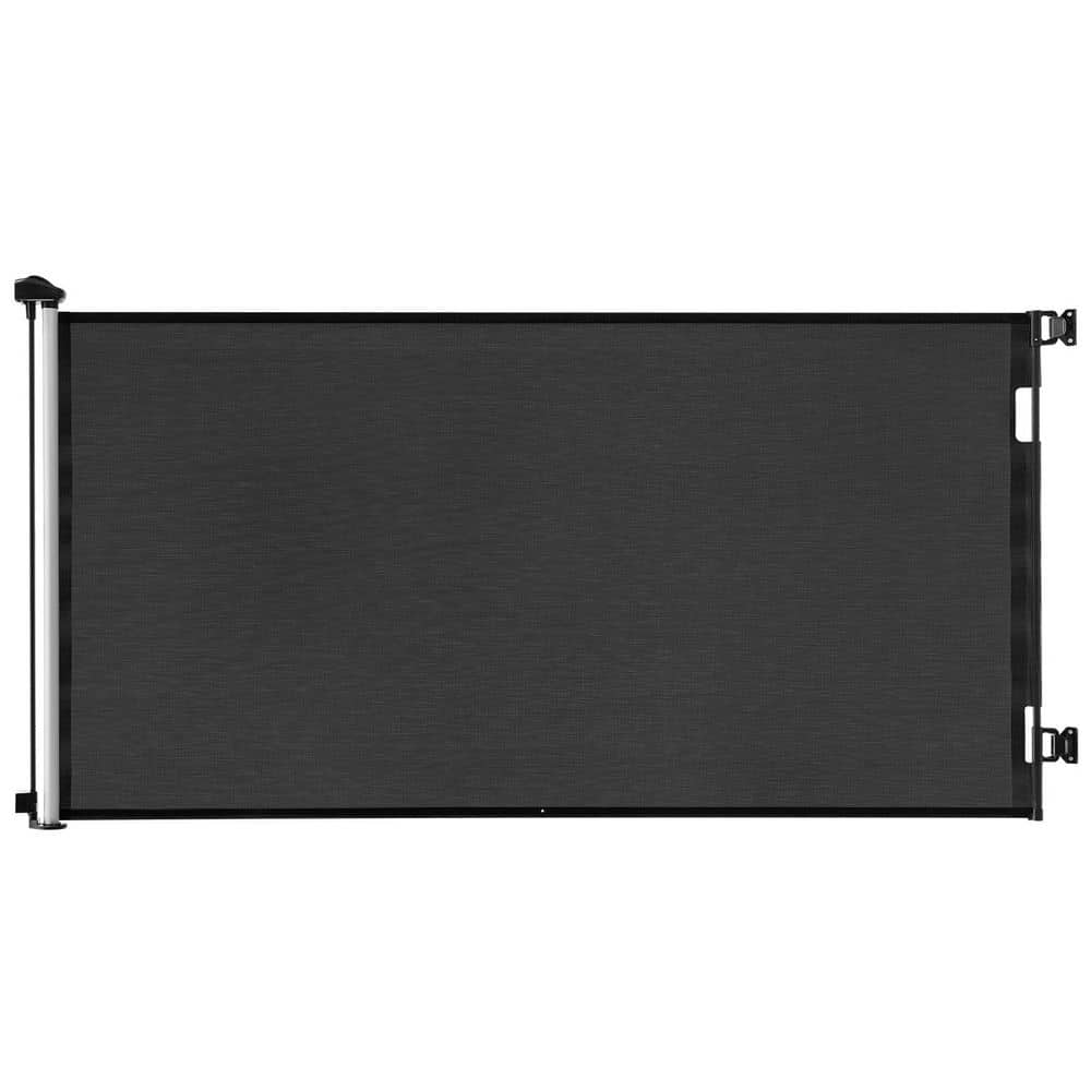 Retractable Baby Gate, Extends to 72.8 in. Wide, 38.5 in. Tall, with Security Lock, Indoor/Outdoor, Black 2025 Update price history on PriceWatchPro